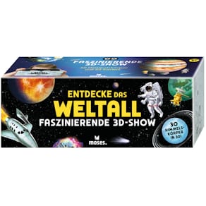 Entdeckerbox MOSES.VERLAG Faszinierende 3D Show – Auf ins All