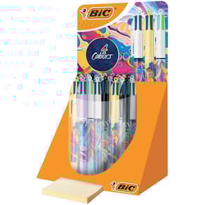 Vierfarbkugelschreiber BIC 4 Colours Decors Messages