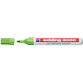 Permanent marker Edding 3000, lichtgroen