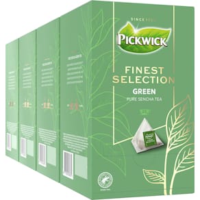 Theezakjes Pickwick Finest Selection, groene thee, 25 zakjes