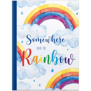 Notizbuch RNK Over the Rainbow, A4, 96 Blatt