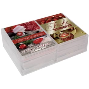 Postkarte Noname, Weihnachten, 4 Stück