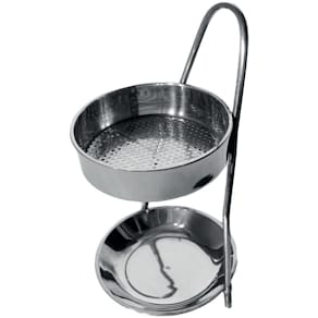 Weihrauchständer, Nickel, silber