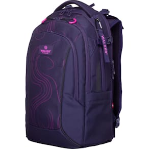 Schulrucksack Walker Campus Neo Wizzard, frequency purple