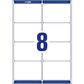 Versandetikett Avery Zweckform, 99,1 x 67,7 mm, weiß