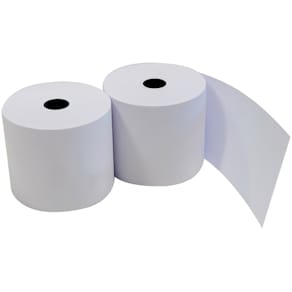 Additionsrolle Q-CONNECT, 57-50-12 mm, weiß, PG, mit 5 St.