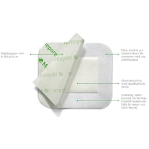 Mepore pad 9x15cm 50/FP