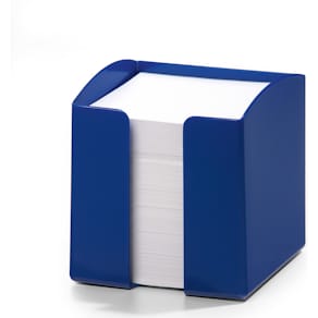 Zettelbox Durable TREND, gefüllt, blau