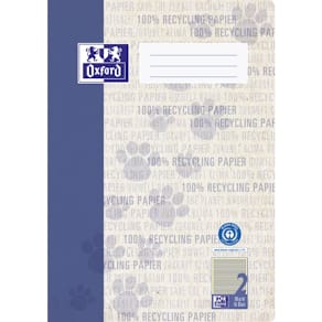 Heft Oxford OPTIK PAPER® A4, 16 Blatt, Lineatur 2, dunkelblau