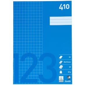 Räknehäfte BANTEX A4 10x10mm rutat