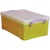 Opbergdoos Really Useful Box, 9 liter, transparant geel