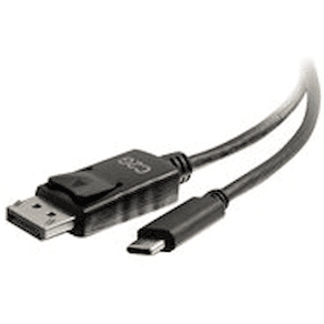 C2G 6ft USB C to DisplayPort Cable - 4K 30Hz - Extern
