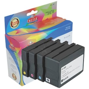 Tintenpatronen EMSTAR H180-H183, 4 St., sw/c/m/y