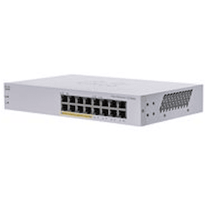 Cisco Business 110 Series 110-16PP - Switch - ohanterad - 8 x