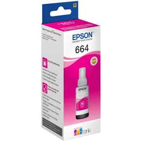 Tintenflasche Epson T6643, magenta