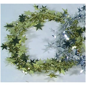 Decodraht, Sterne, gold