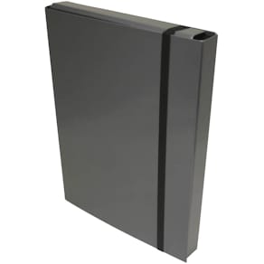 Heftbox DONAU, A4, 40mm, grau