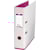 Ordner Oxford MyColour, A4, karton, rug 8 cm, wit/roze