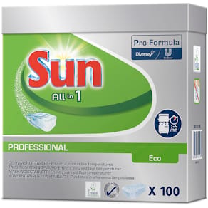 Maskindisk SUN Eco Tabs, 100/FP