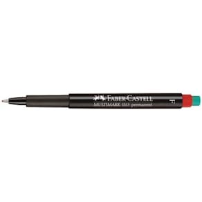 OH-Penna/Märkpenna Faber Castell Röd, fine