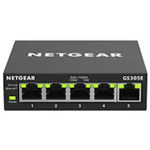 NETGEAR Plus GS305E - Switch - smart - 5 x 10/100/1000