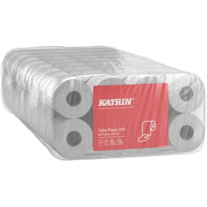 Toilettenpapier Katrin Basic, 2-lagig, naturweiß