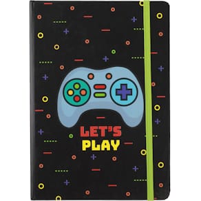 Notizbuch ITOTAL Let's Play, A5, gepunktet, mehrfarbig