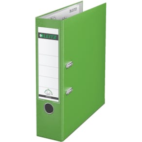 Ordner Leitz 180°, A4, PP, rug van 8 cm, lichtgroen