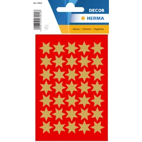 Herma stickers Decor stjärna ø16 guld (3)