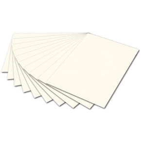 Fotokarton Folia, 50 x 70 cm, perlweiß, 300 g/m², 10 Blatt