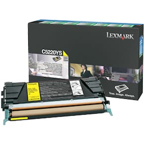 Toner LEXMARK C5220YS 3K gul