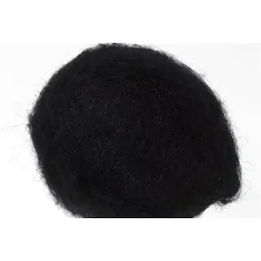 Kardad ull 250g svart