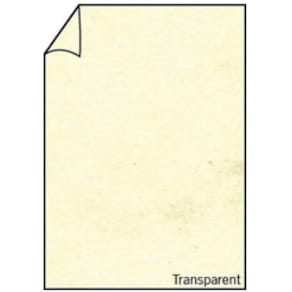 Briefbogen Rössler Paperado, A4, 100 g/m², transparent Marmora