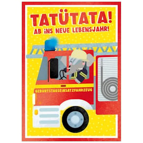 Geburtstagskarte Noname mit Musik, bunt, A5 (inkl. Umschlag)