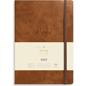 Burde Stor Veckokal. Forma Deluxe 2027 brun