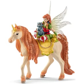 Spielzeugfigur Schleich Marween mit Einhorn, 15x8,2x18 cm