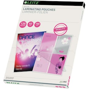 Lamineerhoes Leitz Ilam, ft A3, 250 micron (2 x 125 micron), pak