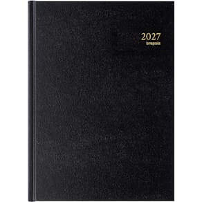 Agenda Brepols Bremax 2 Santex, zwart, 2027