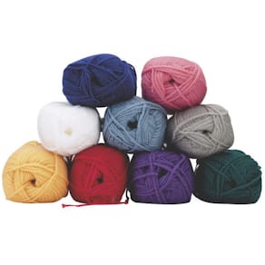 Acrylgarn Gul, 50g