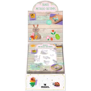 Metallic-Tattoos MOSES VERLAG, bunt