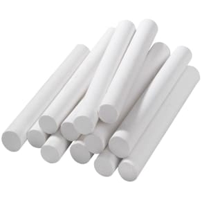 Tafelkreide FRANKEN, rund, 12 Stück, weiß