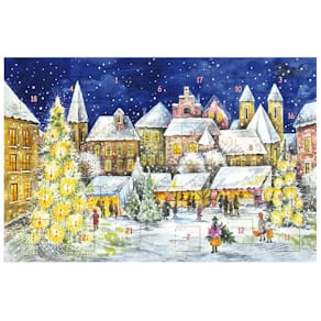 Adventskalenderkarte