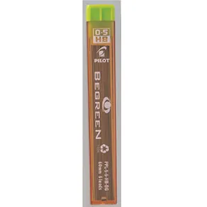 Blyertsstift Pilot Begreen 0,5 HB, 12 stift/tub, 10fp
