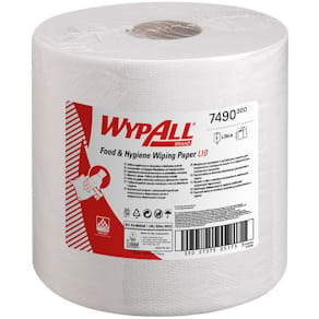 Torkrulle WYPALL® L10, 1-lag, vit 600/rl