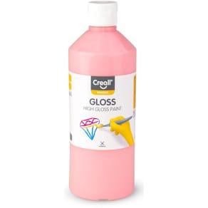 Glansfärg CREALL Gloss 500ml rosa