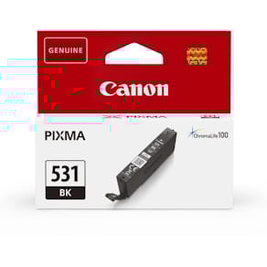 Inktcartridge Canon CLI-531, 515 pagina's, OEM 6118C001, zwart