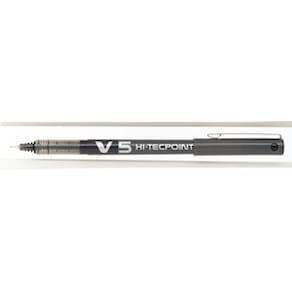 Rollerpen Pilot Hi-Tecpoint V5 0,5 mm, sort, 12 stk