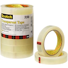 Kontorstejp SCOTCH 550 transp. 66mx19mm