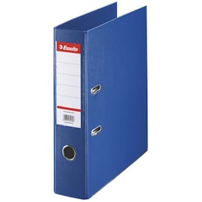 Brevordner Esselte A4 75 mm, 2 ringe, blå, PP, 10 stk