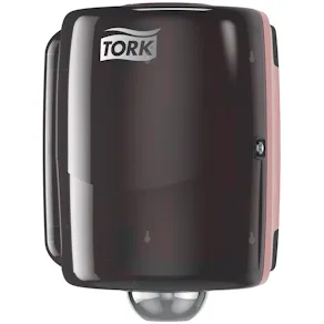 Dispenser Industritork TORK Maxi W2, röd/svart